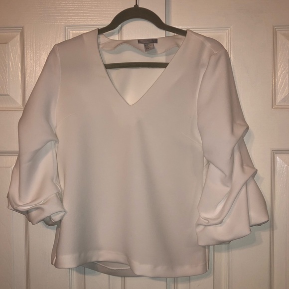 H&M Tops - White blouse